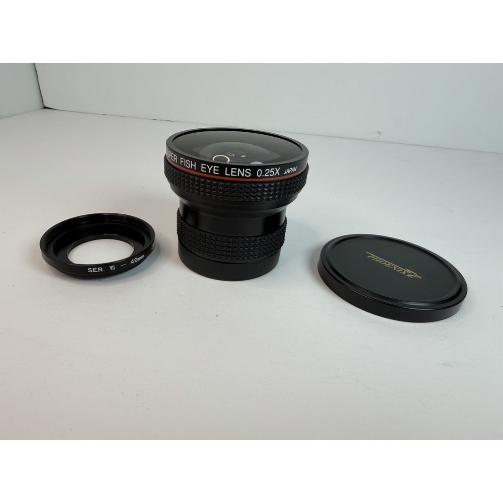 Phoenix Super Fish Eye Lens Japan 0.25x For Digital Camera